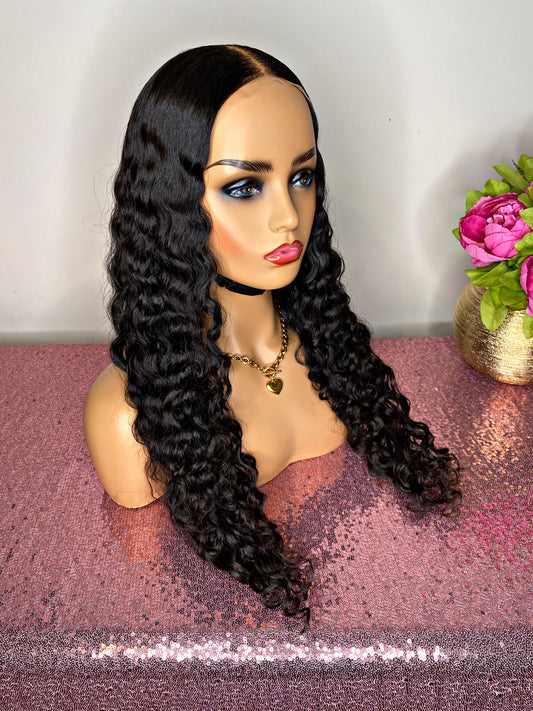 Lace frontal wig construction