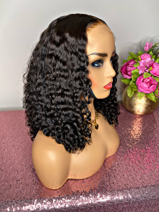 Lace closure wig construction