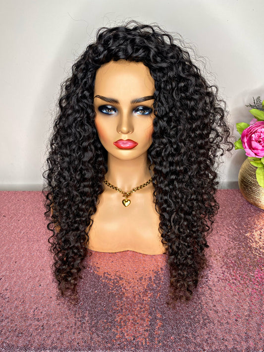 Flip over wig construction